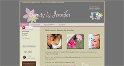 Desktop Screenshot of beautybyjennifer.ie